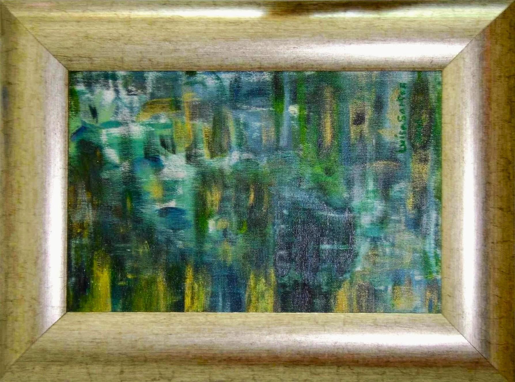 Pintura abstrata de Luísa Peixoto